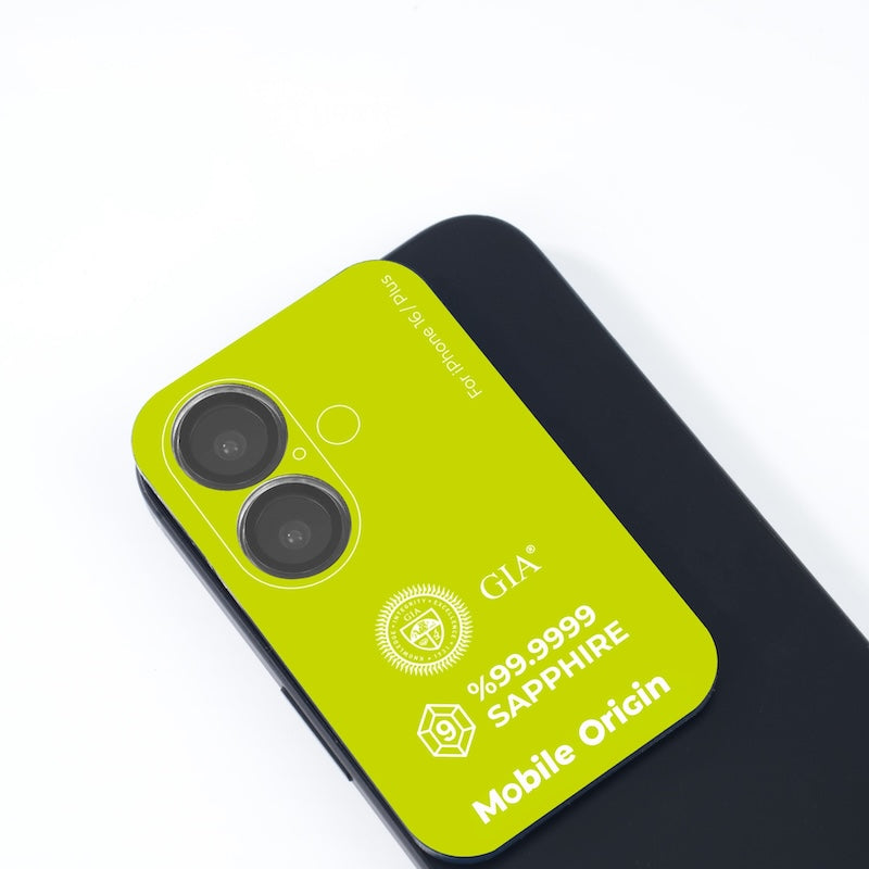 Safírové sklo na čočky pro iPhone 16/16 Plus Mobile Origin - průhledné - iSTYLE CZ