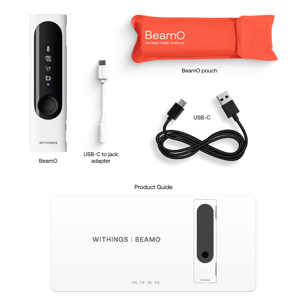 Zdravotní monitor Withings 4v1 BeamO – bílý - iSTYLE CZ