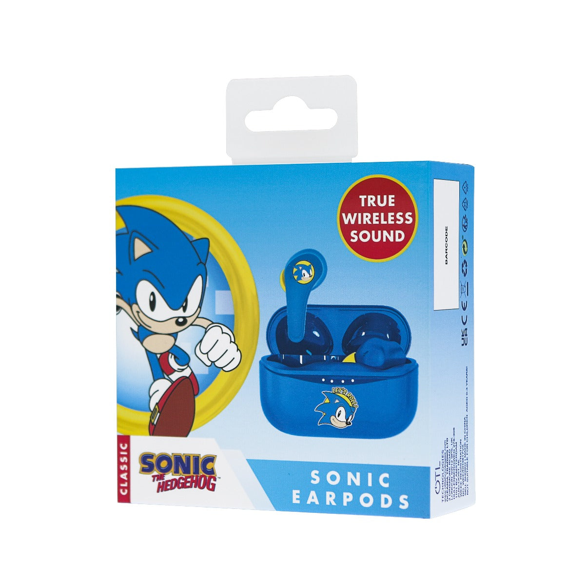 Dětská bezdrátová sluchátka OTL TWS SEGA Classic Sonic the Hedgehog - iSTYLE CZ