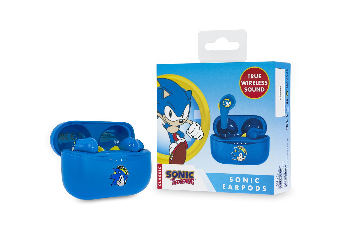 Dětská bezdrátová sluchátka OTL TWS SEGA Classic Sonic the Hedgehog - iSTYLE CZ