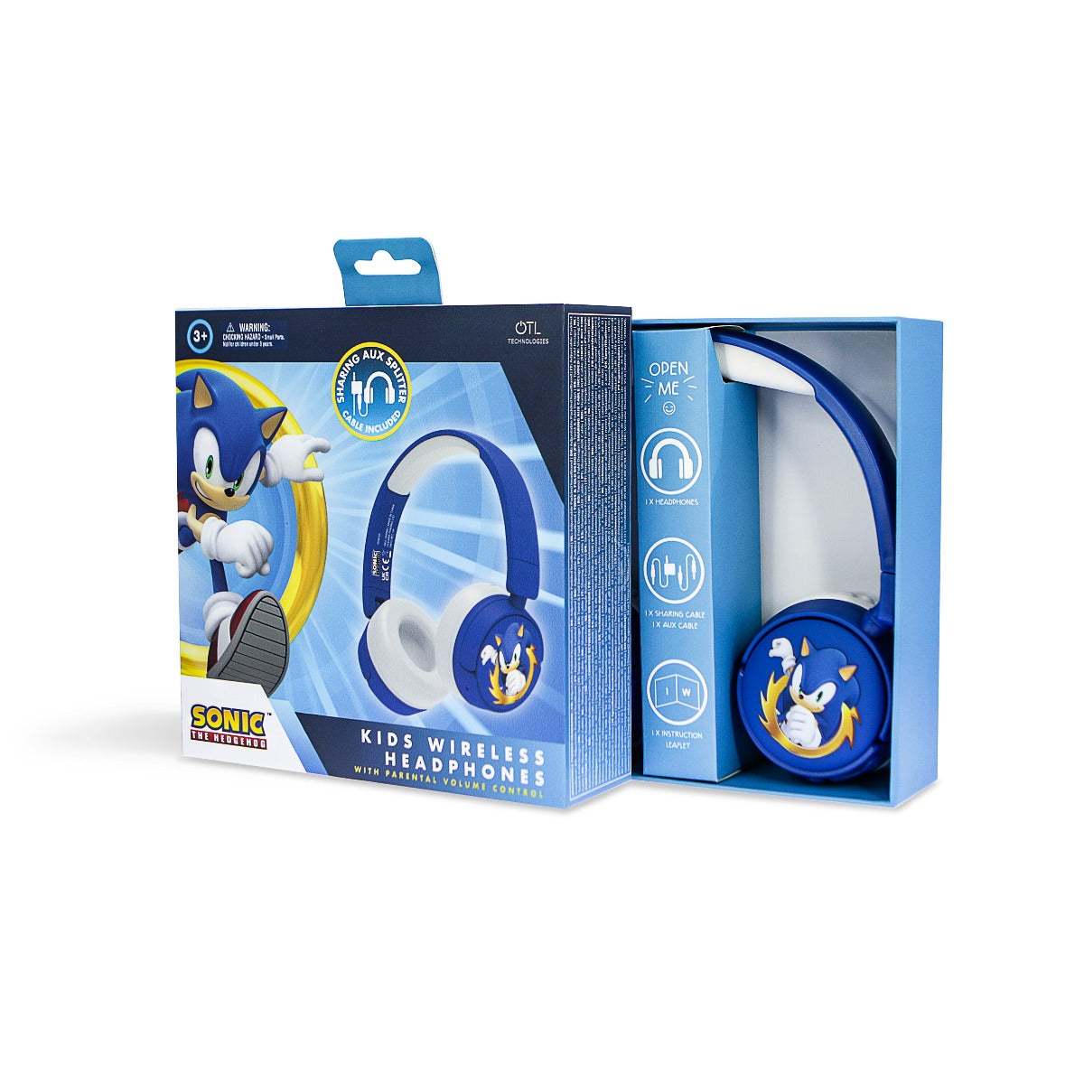 Dětská bezdrátová sluchátka OTL Sonic the Hedgehog - iSTYLE CZ