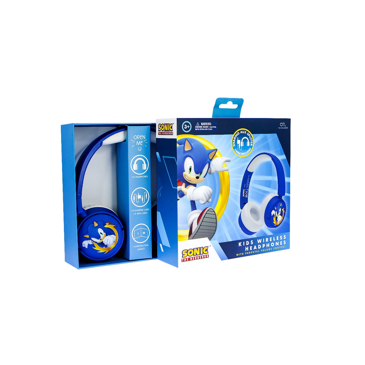 Dětská bezdrátová sluchátka OTL Sonic the Hedgehog - iSTYLE CZ