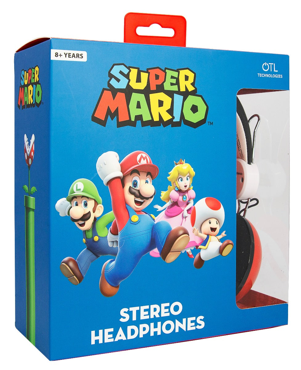 Dětská sluchátka OTL Super Mario Icon Tween - iSTYLE CZ
