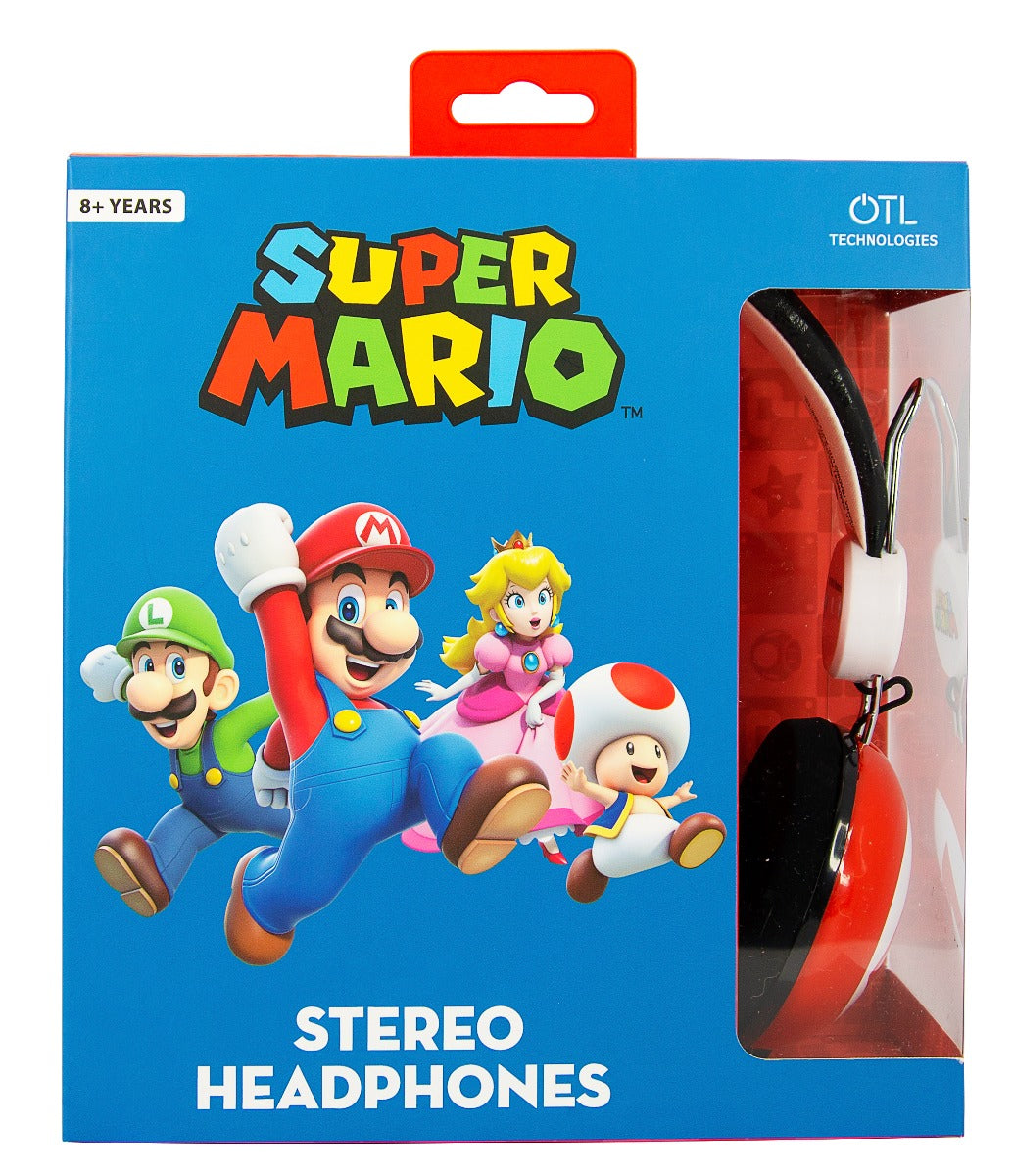 Dětská sluchátka OTL Super Mario Icon Tween - iSTYLE CZ