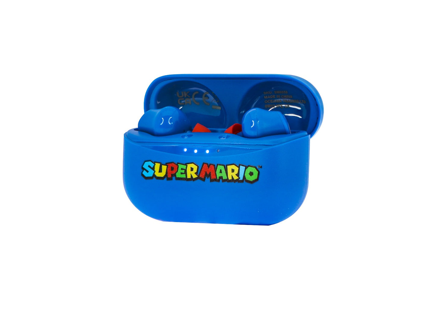 Dětská bezdrátová sluchátka OTL TWS Super Mario Blue - iSTYLE CZ