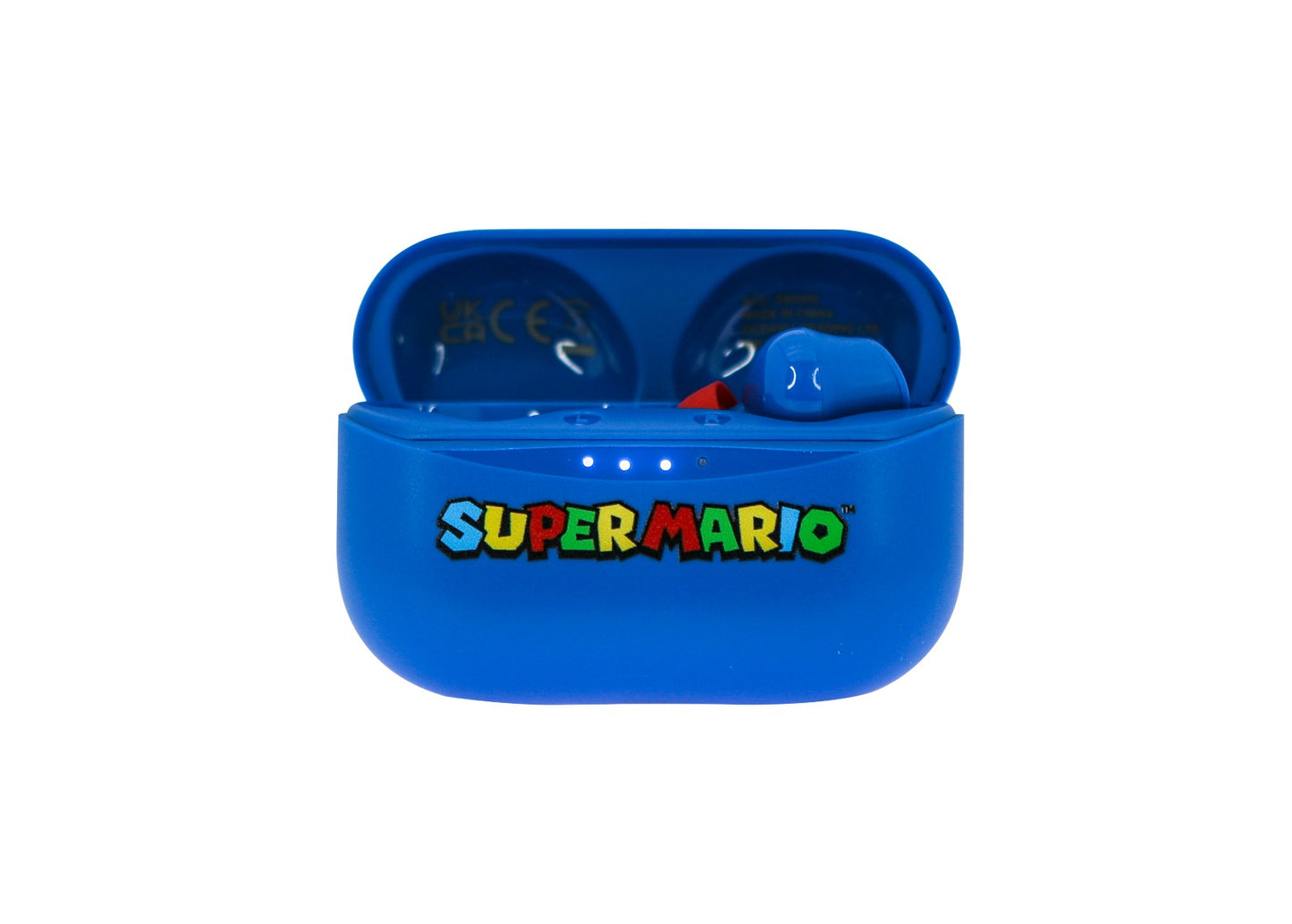 Dětská bezdrátová sluchátka OTL TWS Super Mario Blue - iSTYLE CZ