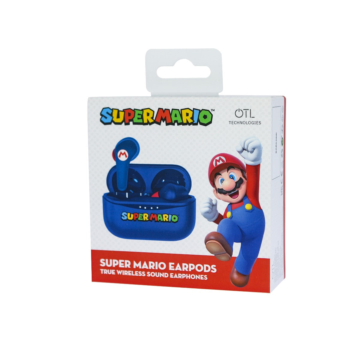 Dětská bezdrátová sluchátka OTL TWS Super Mario Blue - iSTYLE CZ