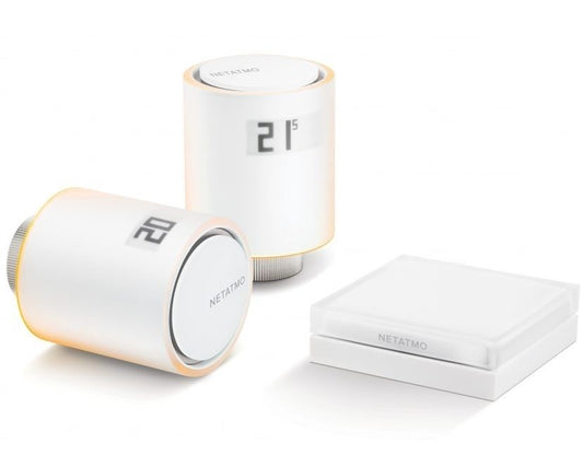 Chytré radiátorové hlavice Netatmo - Starter Pack - iSTYLE CZ