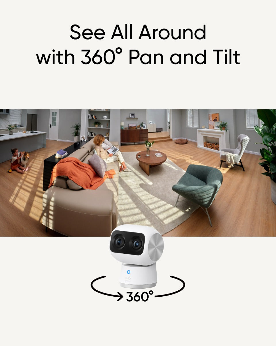 Vnitřní 4K kamera Eufy Indoor Cam S350 - iSTYLE CZ