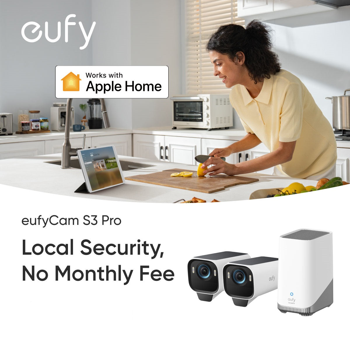 Bezpečnostní venkovní kamera Eufy eufyCam S3 Pro (2ks) - iSTYLE CZ