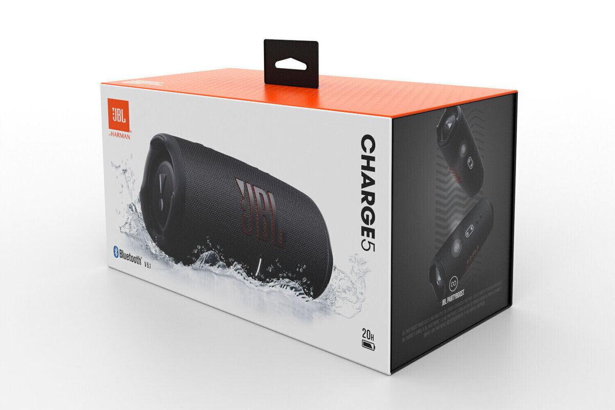 Bezdrátový reproduktor JBL Charge 5 - černý - iSTYLE CZ