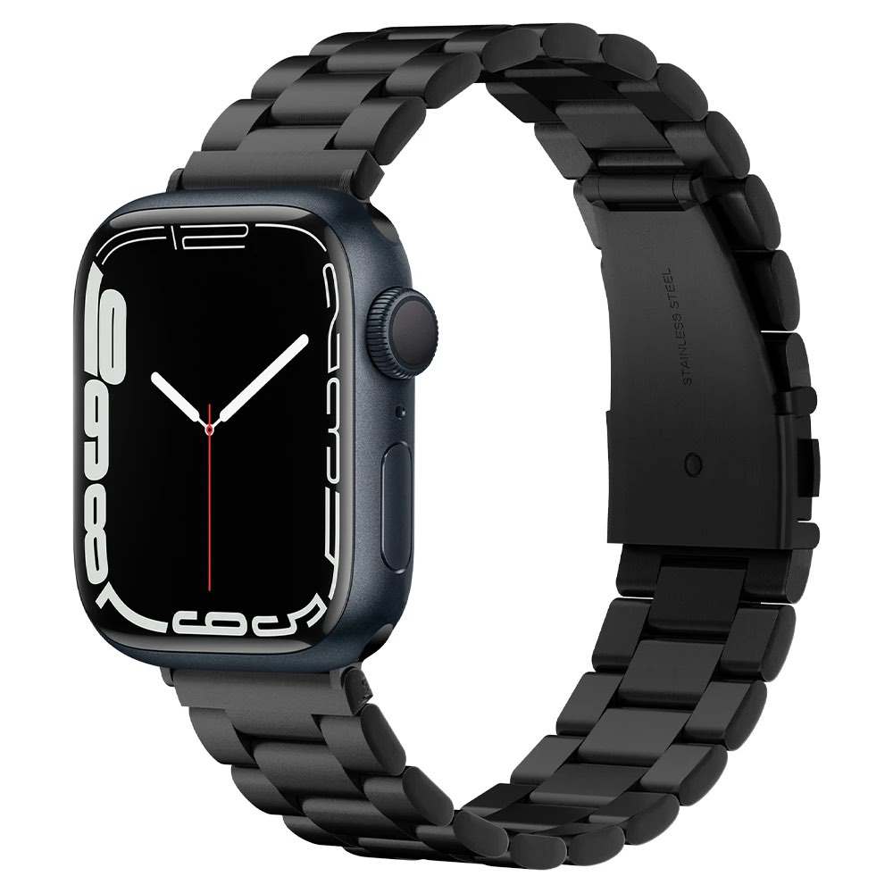 Řemínek pro Apple Watch 42/44mm Spigen Modern Fit - černý - iSTYLE CZ