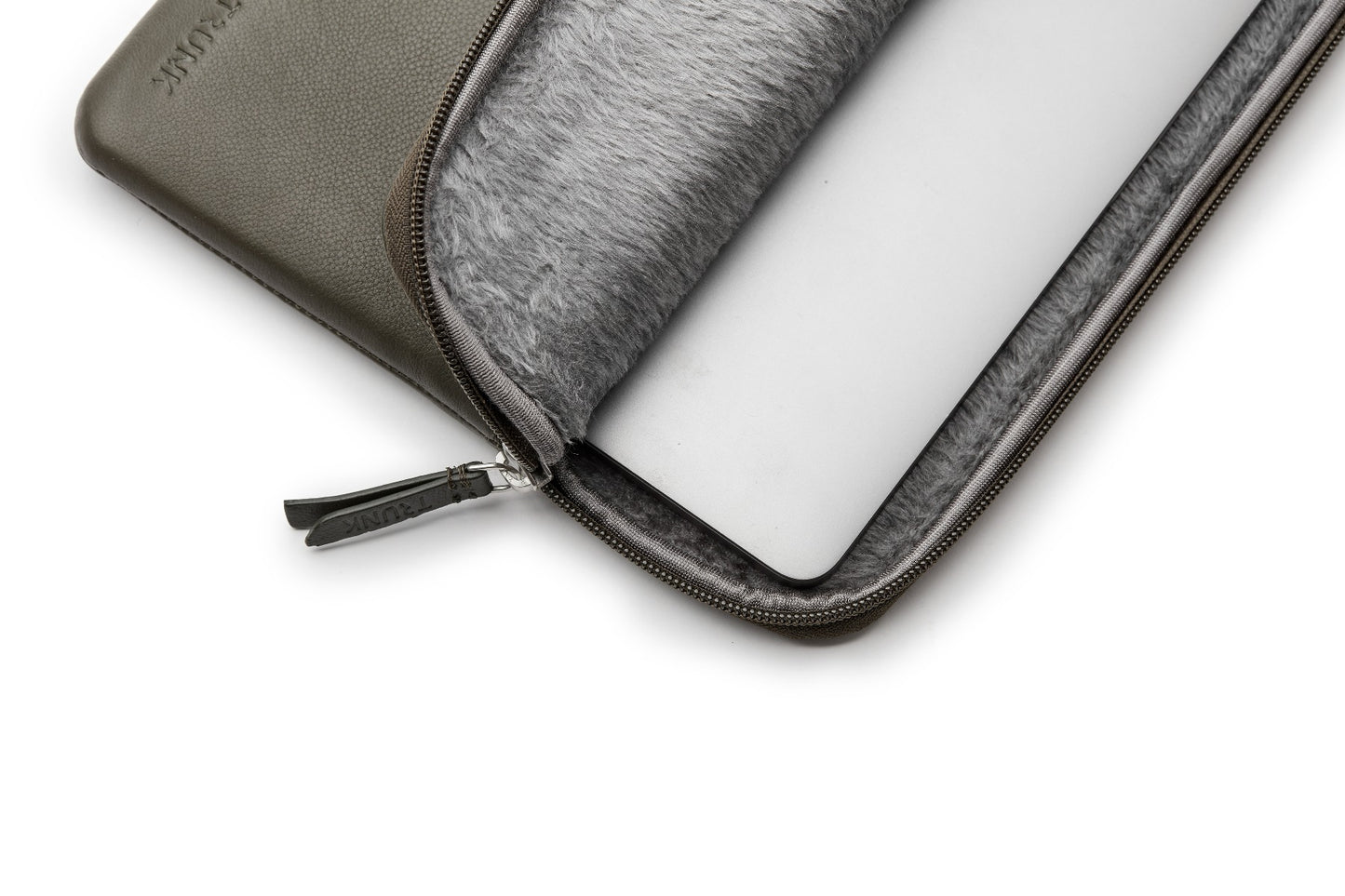Pouzdro pro MacBook 13" Trunk Leather Sleeve - zelené - iSTYLE CZ
