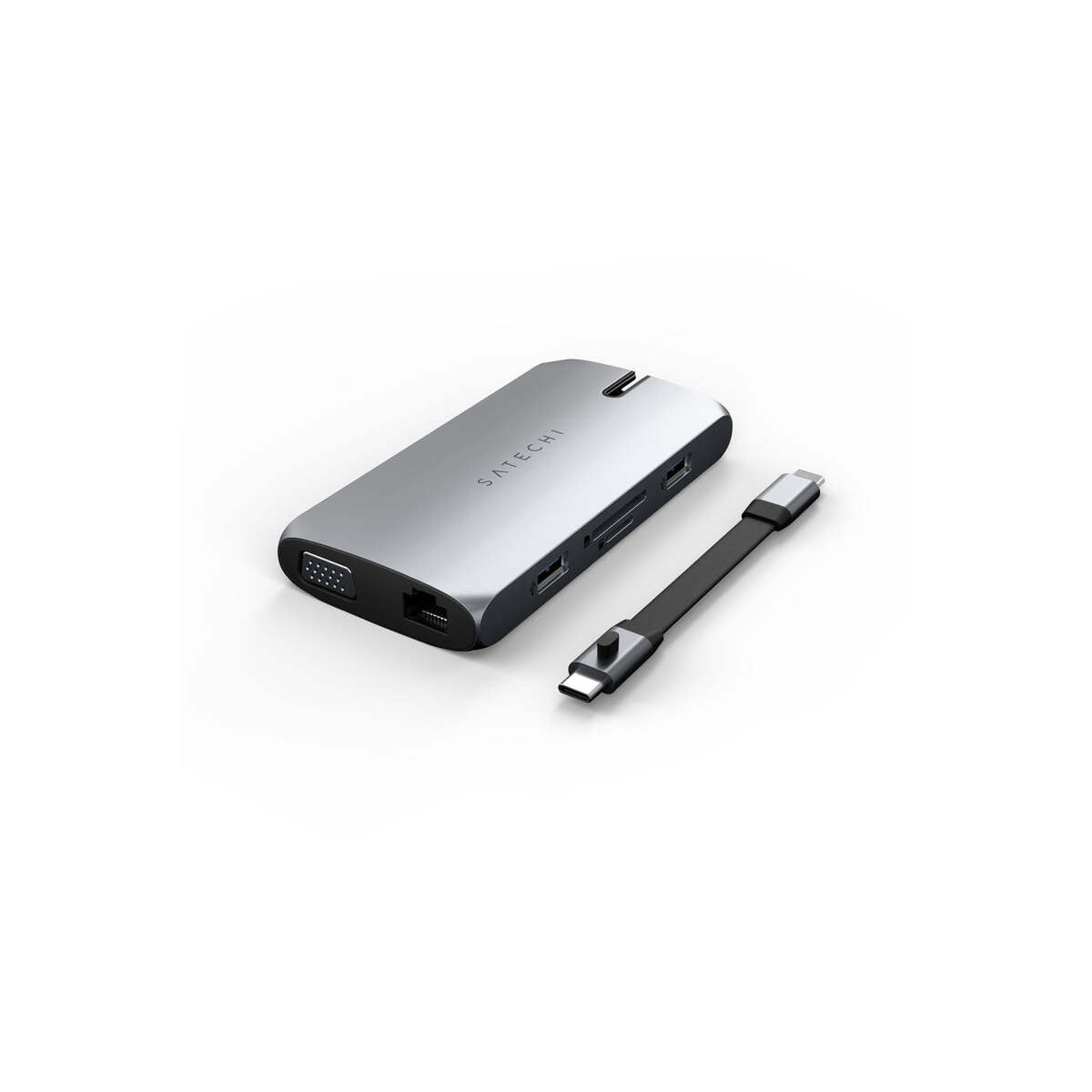 Víceportový cestovní USB-C adaptér Satechi - vesmírně šedý - iSTYLE CZ