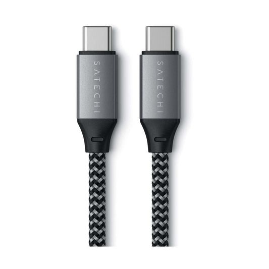 25cm kabel USB-C na USB-C Satechi - vesmírně šedý - iSTYLE CZ