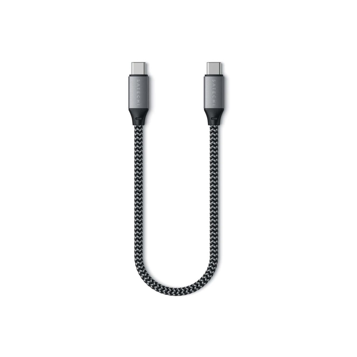 25cm kabel USB-C na USB-C Satechi - vesmírně šedý - iSTYLE CZ