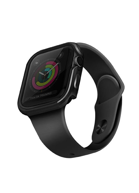 Kovový kryt na Apple Watch UNIQ Valencia 40mm - šedý - iSTYLE CZ