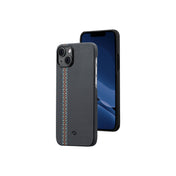 Kryt na iPhone 14 Plus Pitaka Fusion Weaving MagEZ Case 3 - tmavý