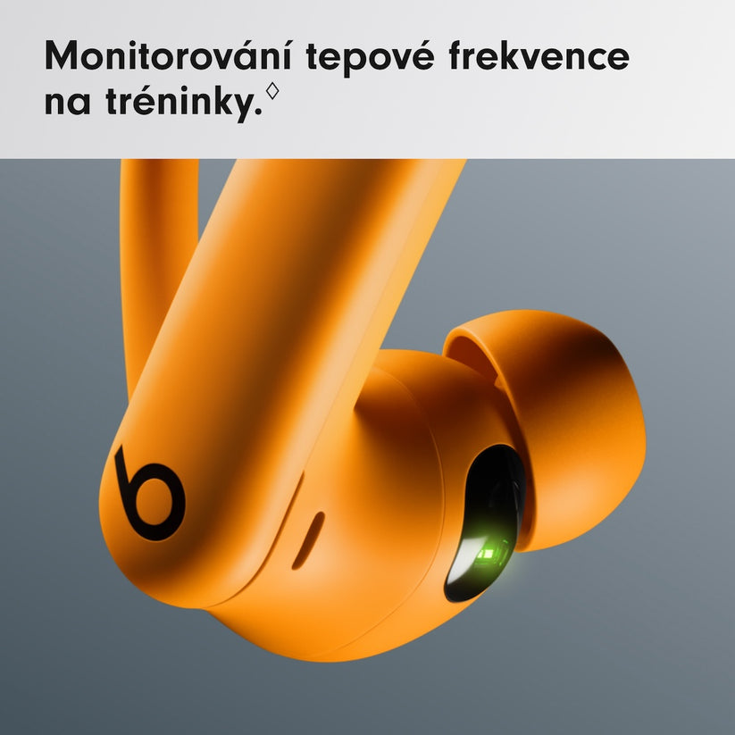 Bezdrátová sluchátka Beats Powerbeats Pro 2 – svítivě oranžová - iSTYLE CZ