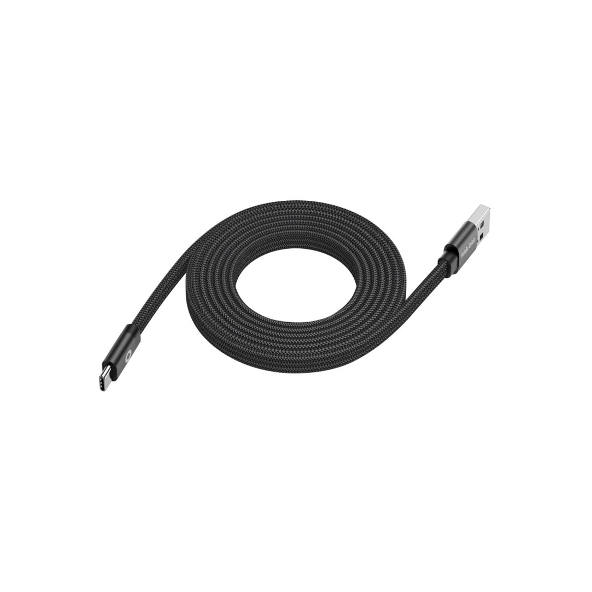 Magnetický 27W nabíjecí kabel Mobile Origin Original Flat Cable USB-A / USB-C 1m - černý - iSTYLE CZ