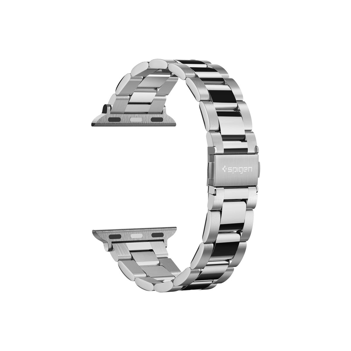 Řemínek pro Apple Watch 38/40/41 mm Spigen Modern Fit Watch Band - stříbrný - iSTYLE CZ