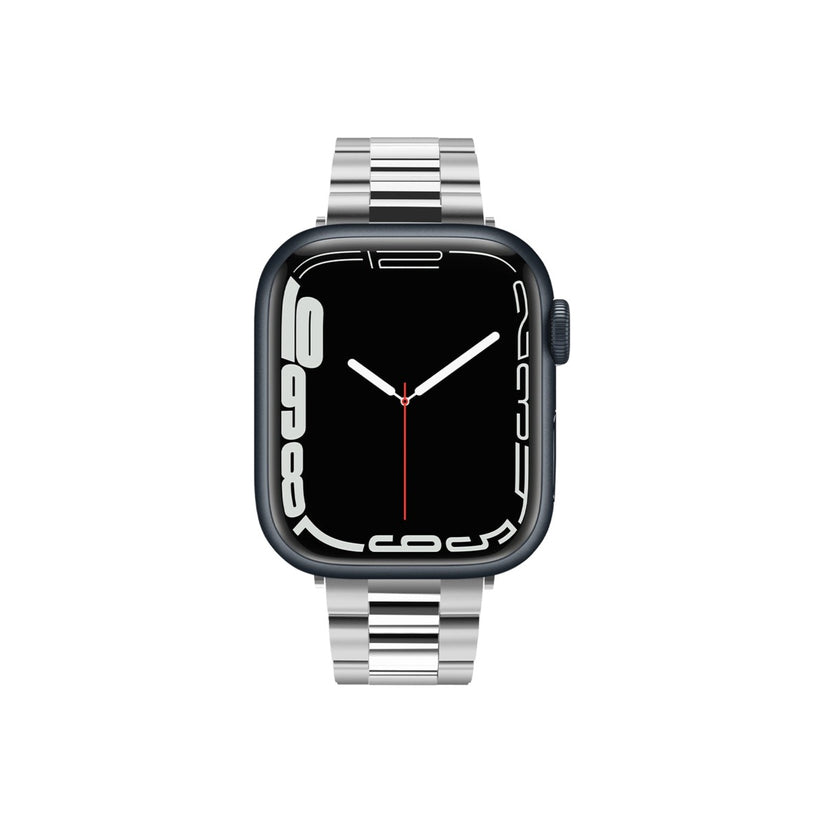 Řemínek pro Apple Watch 38/40/41 mm Spigen Modern Fit Watch Band - stříbrný - iSTYLE CZ