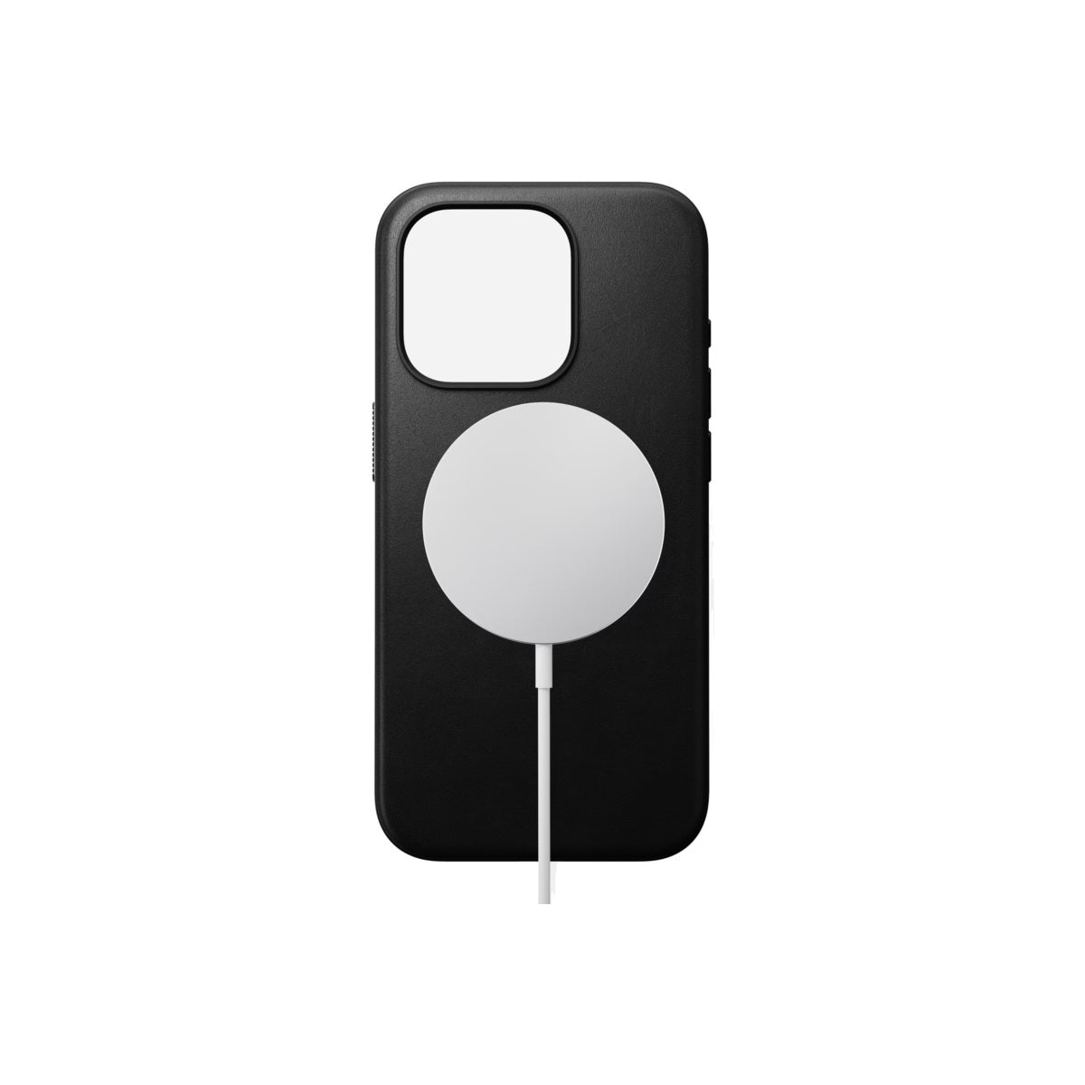 Kožený kryt pro iPhone 15 Pro Nomad Modern - černý - iSTYLE CZ