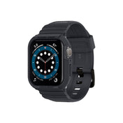 Ochranný kryt s řemínkem na Apple Watch 44 mm Spigen Rugged Armor Pro - šedý