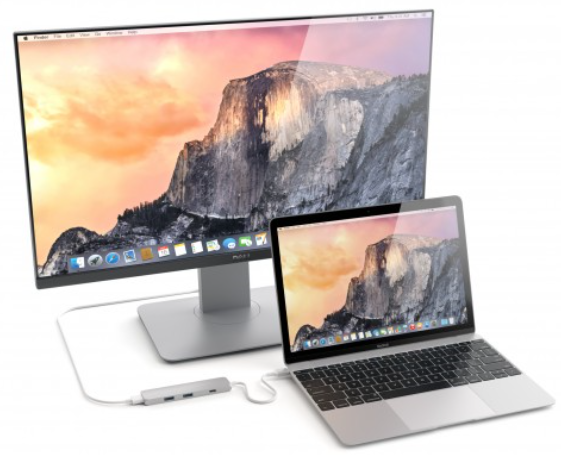 USB-C Hub adaptér Satechi Slim - vesmírně šedý