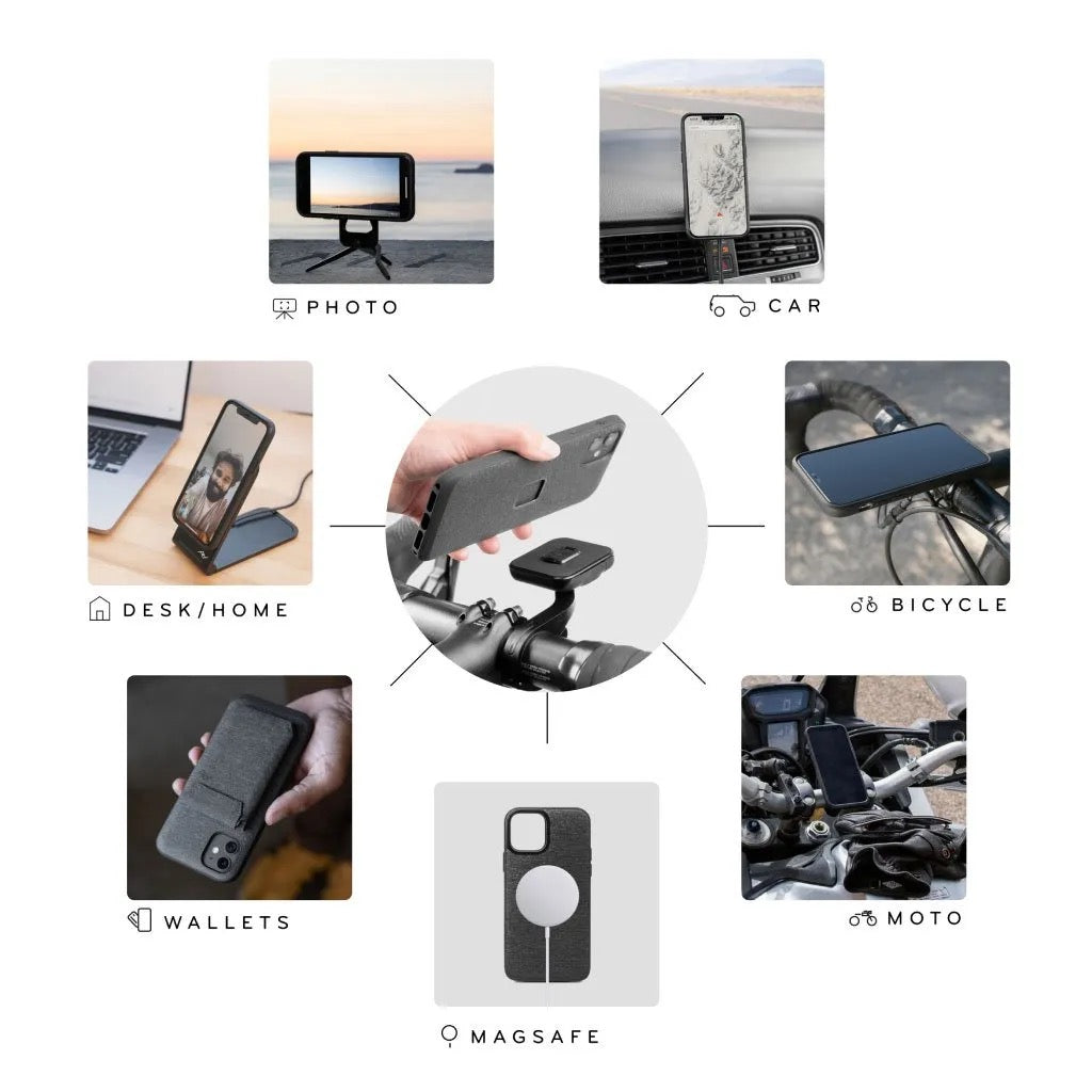 Kryt na iPhone 15 Peak Design Mobile Everyday Case - půlnočně modrý - iSTYLE CZ