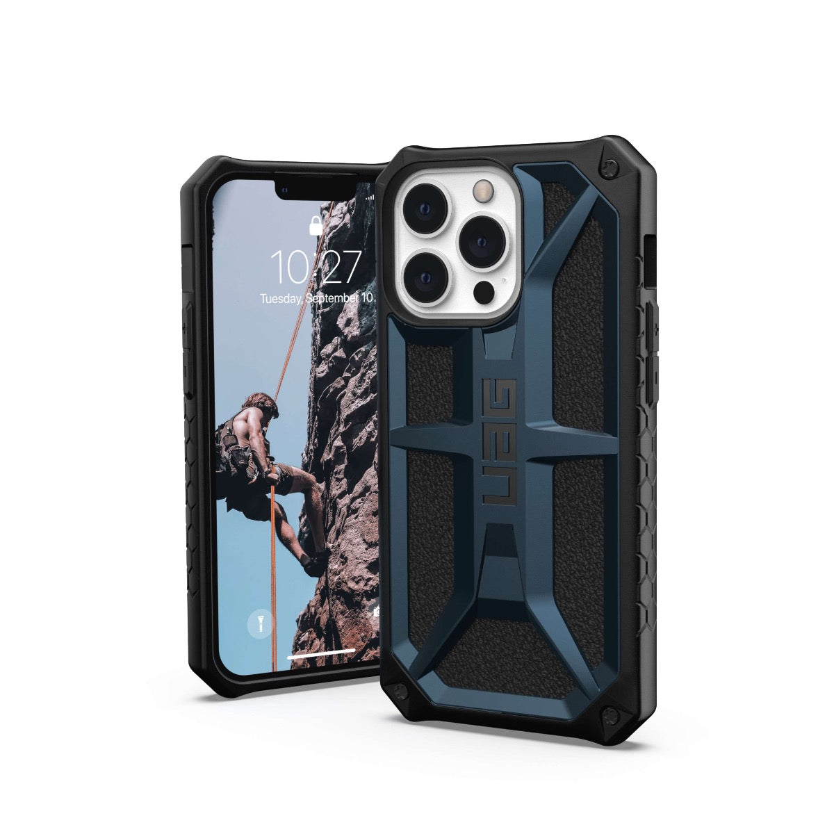 Kryt na iPhone 13 Pro UAG Monarch - tmavě modrý