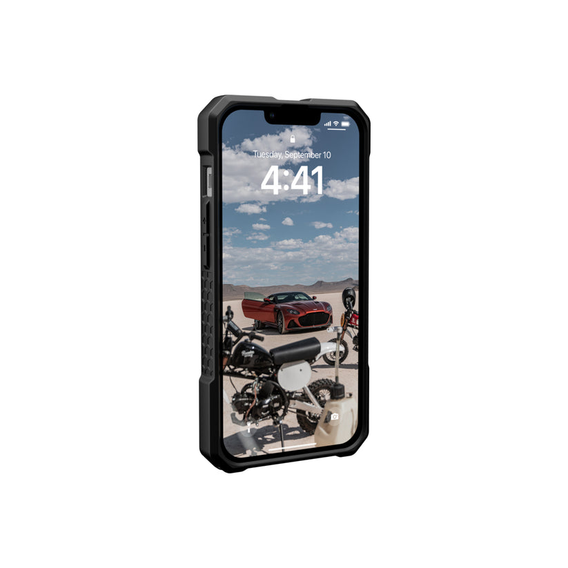 Kryt na iPhone 14 UAG Monarch Pro Kevlar MagSafe - černý kevlar - iSTYLE CZ