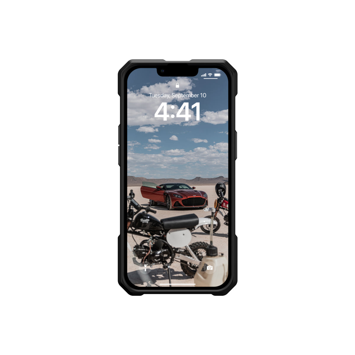 Kryt na iPhone 14 UAG Monarch Pro Kevlar MagSafe - černý kevlar - iSTYLE CZ