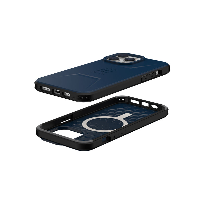 Kryt na iPhone 14 Pro Max UAG Civilian MagSafe - modrý