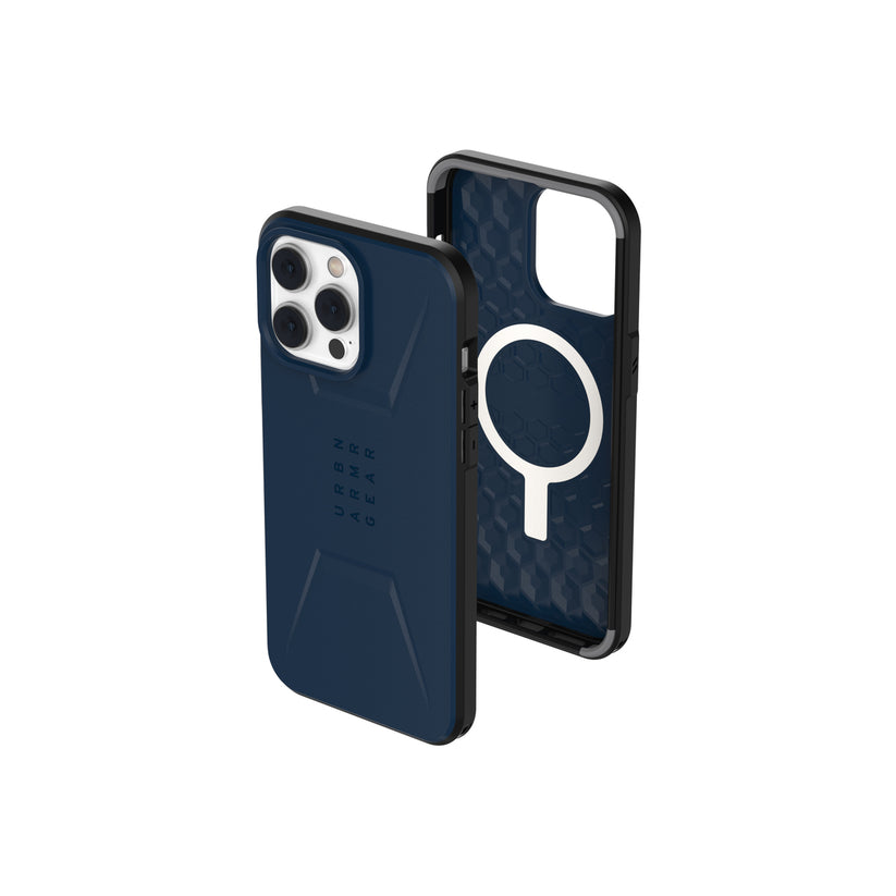Kryt na iPhone 14 Pro Max UAG Civilian MagSafe - modrý