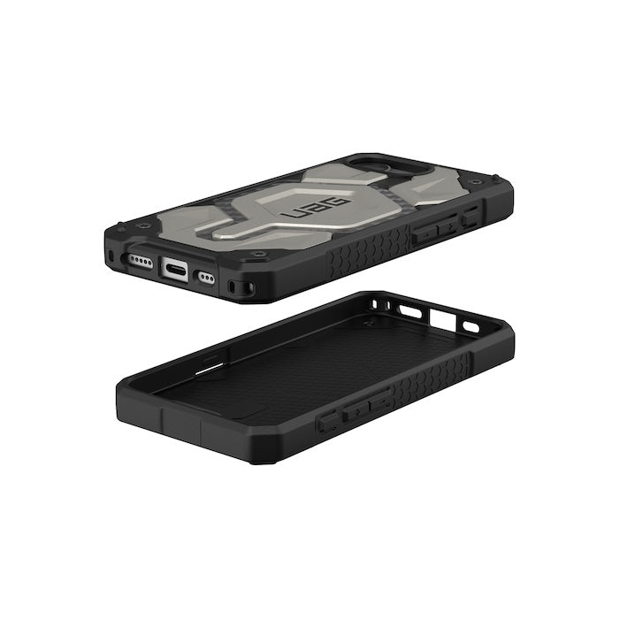 MagSafe kryt pro iPhone 16e UAG Monarch Pro - stříbrný - iSTYLE CZ