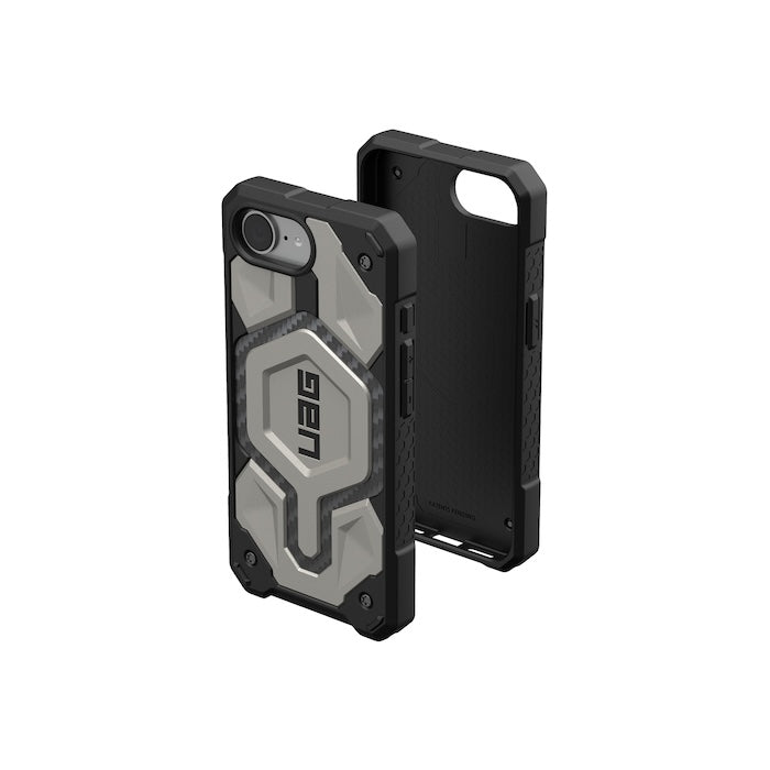 MagSafe kryt pro iPhone 16e UAG Monarch Pro - stříbrný - iSTYLE CZ