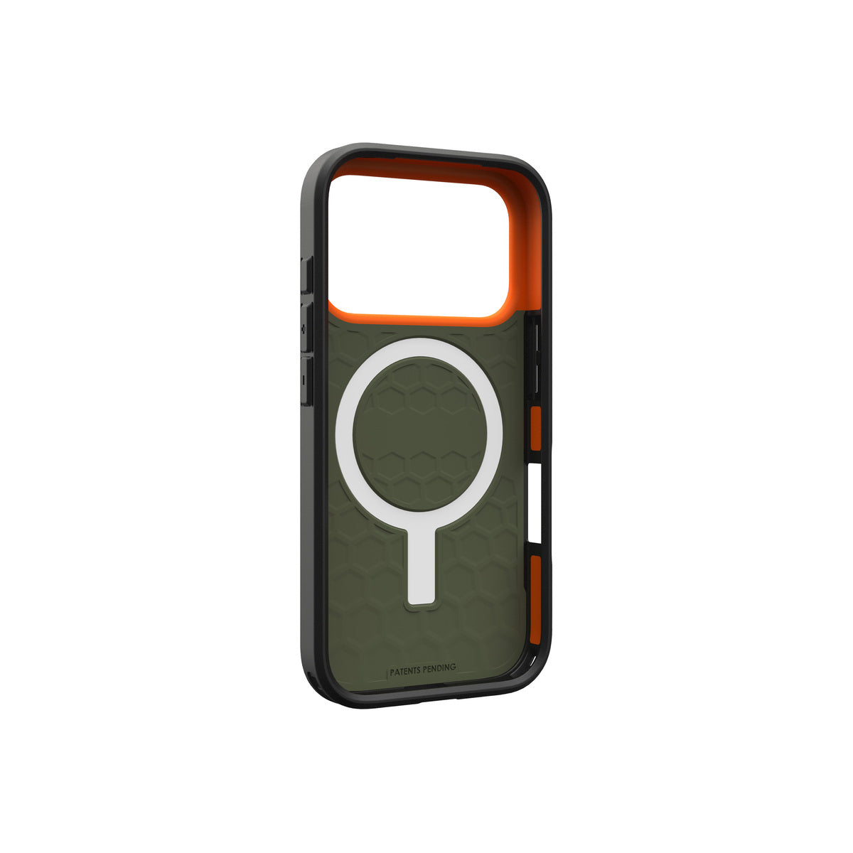 Kryt pro iPhone 17 Pro UAG Civilian Magsafe - olivově oranžový - iSTYLE CZ