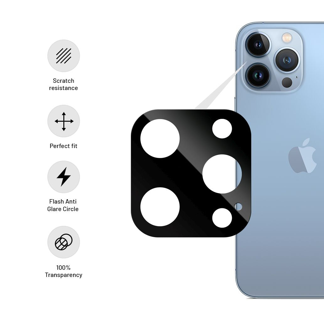 Ochranné sklo fotoaparátu pro iPhone 13 Pro/Pro Max FIXED Pro