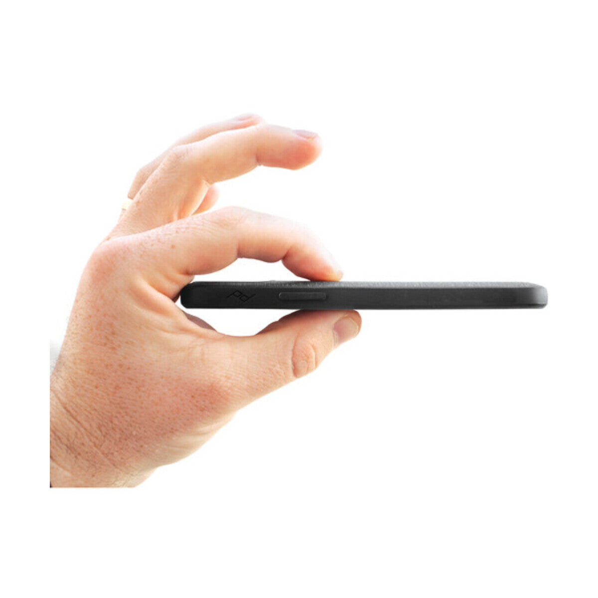 Kryt s poutkem na iPhone 13 Pro Peak Design Mobile Everyday Loop - šedý