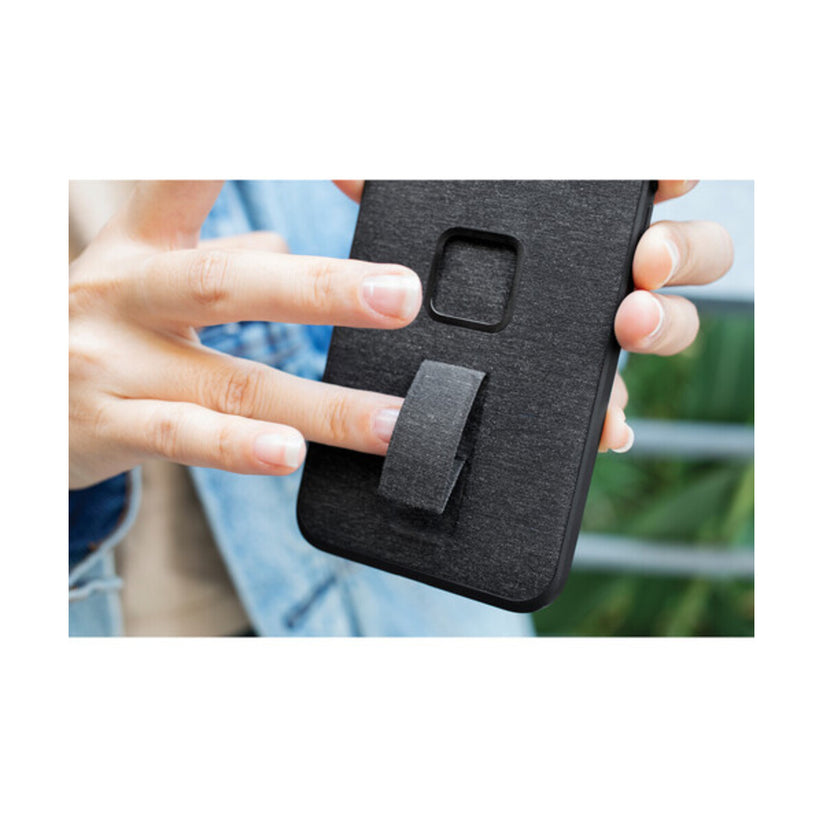 Kryt s poutkem na iPhone 13 Pro Peak Design Mobile Everyday Loop - šedý