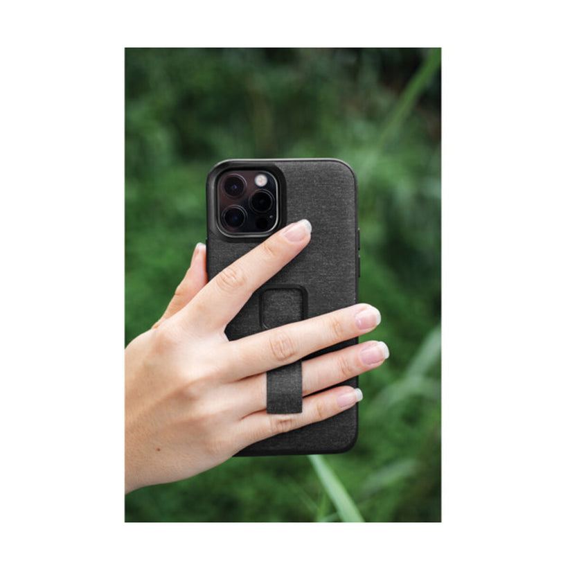 Kryt s poutkem na iPhone 13 Pro Max Peak Design Mobile Everyday Loop - šedý - iSTYLE CZ