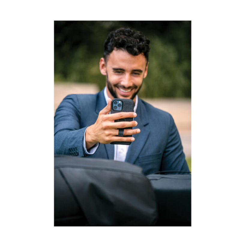 Kryt s poutkem na iPhone 13 Pro Peak Design Mobile Everyday Loop - šedý