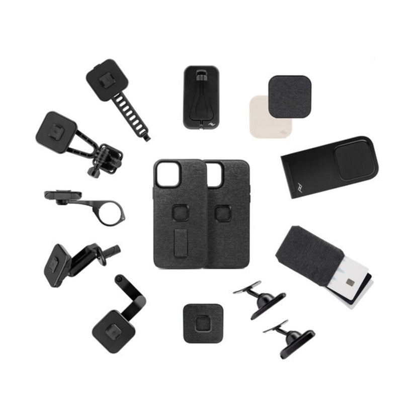 Kryt s poutkem na iPhone 13 Pro Peak Design Mobile Everyday Loop - šedý