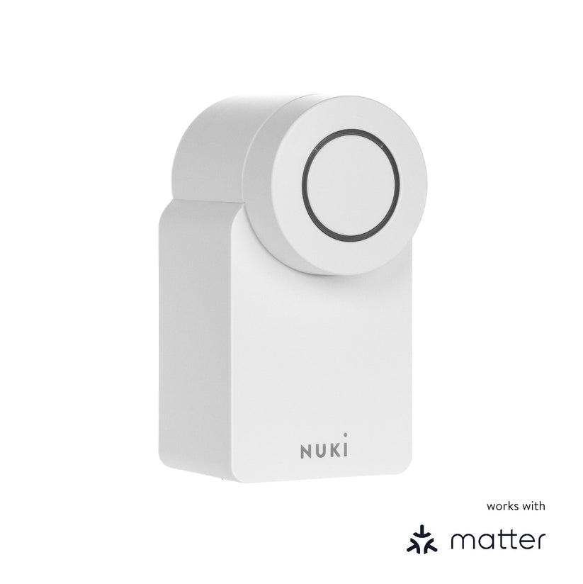 Chytrý elektronický zámek Nuki Smart Lock 4. gen. - bílý - iSTYLE CZ