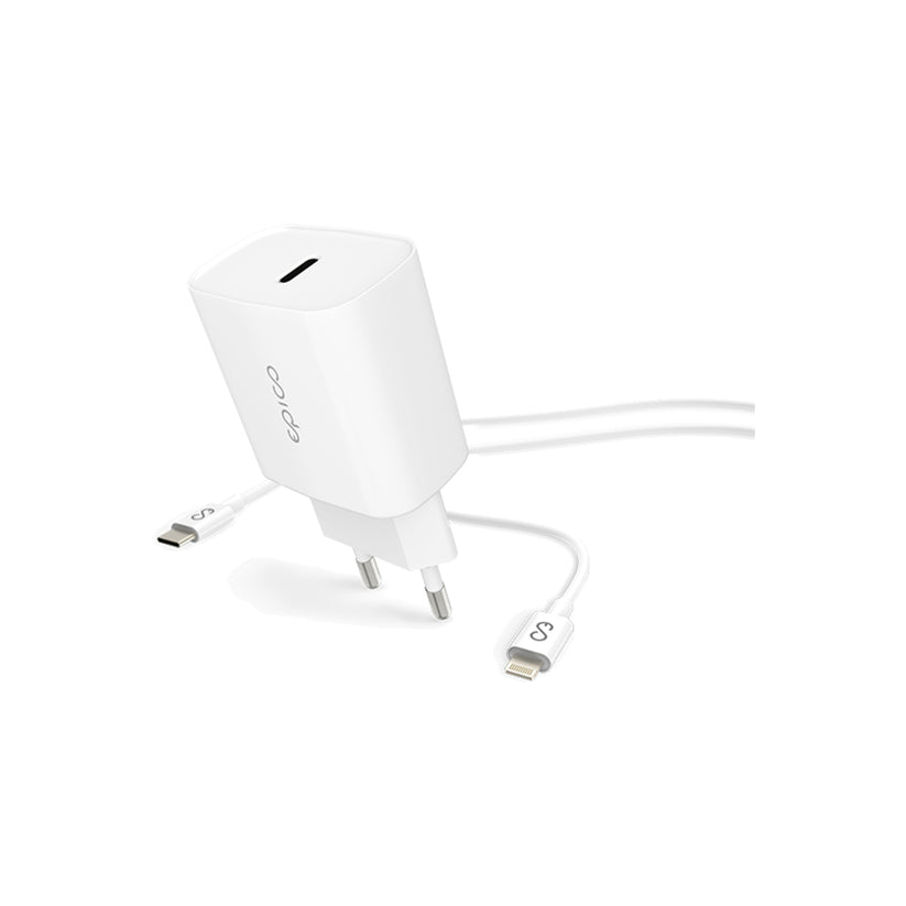 20W nabíječka Epico Power Delivery - bílá - iSTYLE CZ