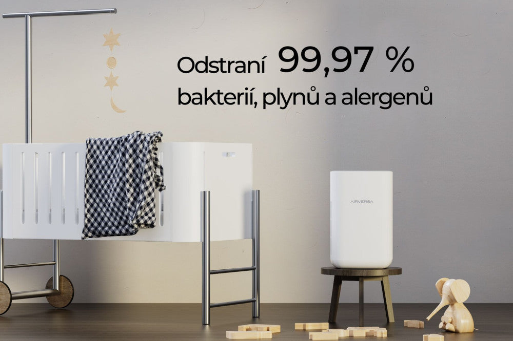 Chytrá čistička vzduchu AIRVERSA Purelle