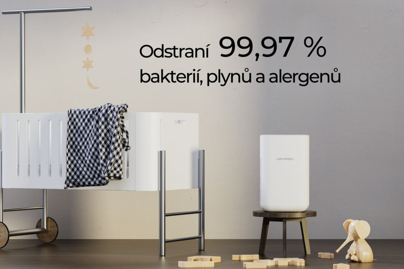 Chytrá čistička vzduchu AIRVERSA Purelle