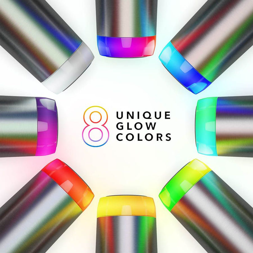 Inteligentní nerezová láhev HidrateSpark Pro Tumbler 592 ml - stříbrná - iSTYLE CZ