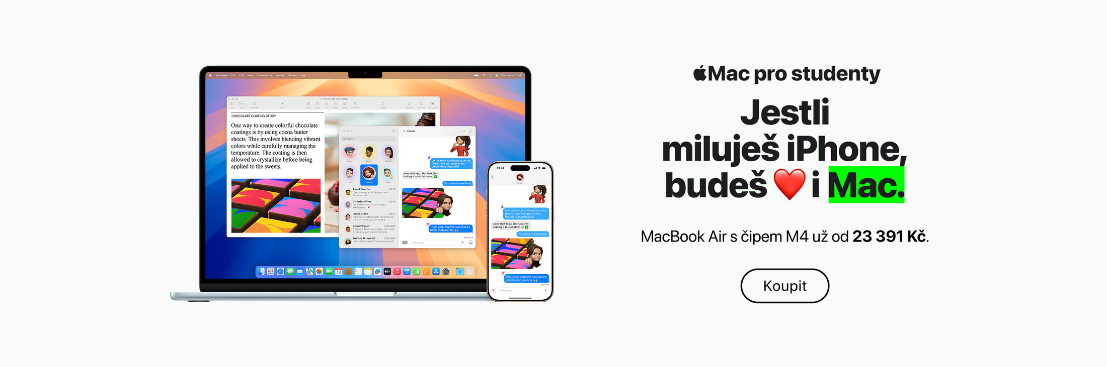 MacBook Air od 23 391 Kč